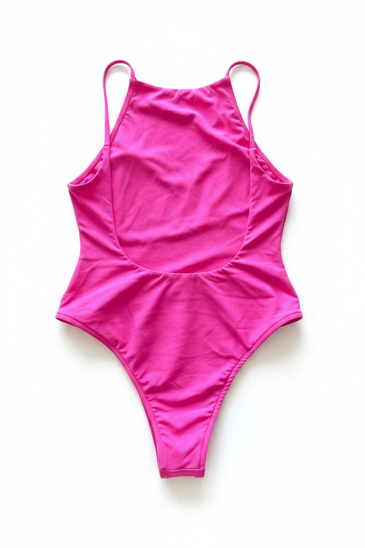 Body Decote Costas Pink
